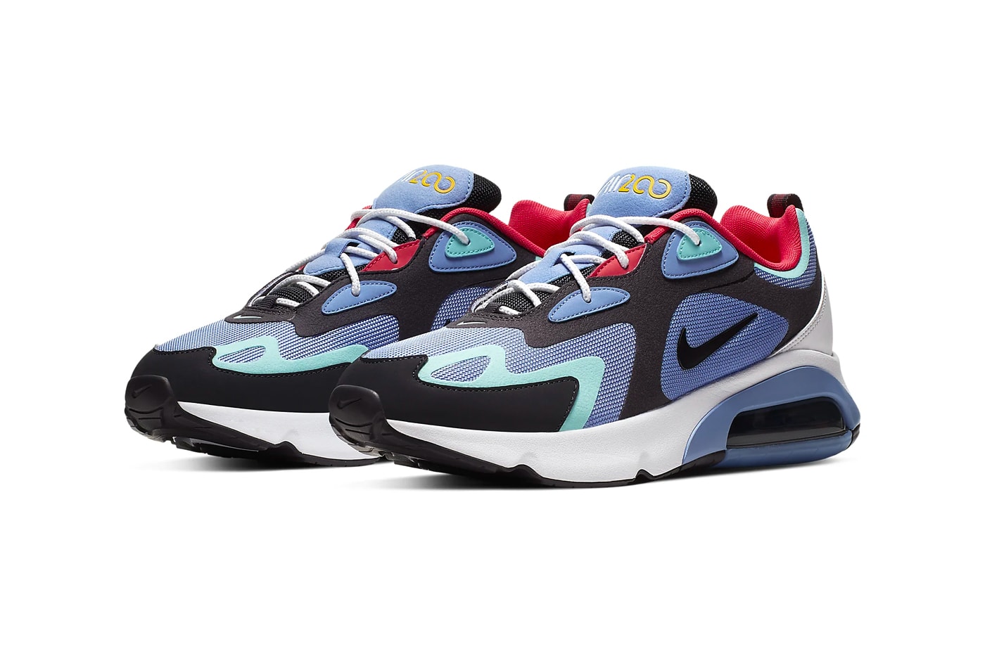 Nike Air Max 200 1992 World Stage Release Info AQ2568-401 blue white red black
