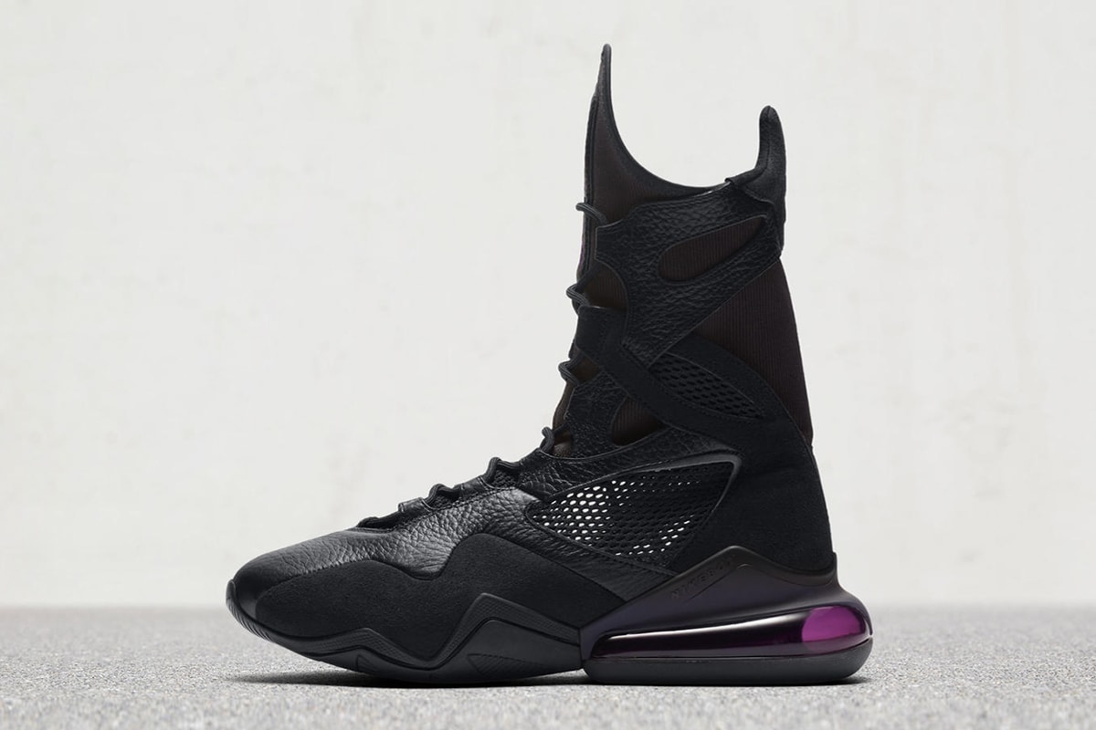 ナイキ マックスエア ボクシングシューズ Nike Air Max Box Release Info black white purple green Date Boxing Shoe