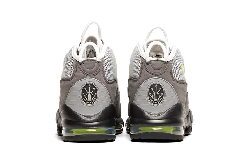 イエローグラデ ナイキ エアマックス アップテンポ nike air max uptempo 95 qs trainer sneakers black volt dust dark pewter colorway release 