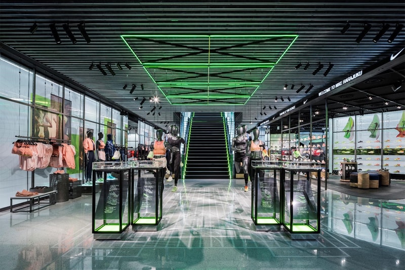 Nike Harajuku ナイキ 原宿 アプリ 密接 連動 次世代型 店舗 リニューアル オープン