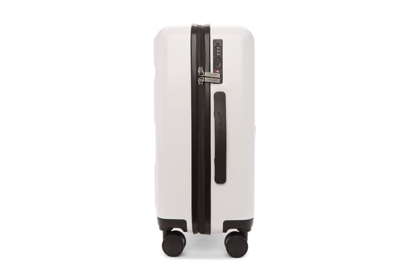 RIMOWA とのコラボレーションも記憶に新しい Off-White™️ が オリジナルのスーツケース3型をリリース Off-White Arrows Suitcase Release SSENSE Suitcases Luggage