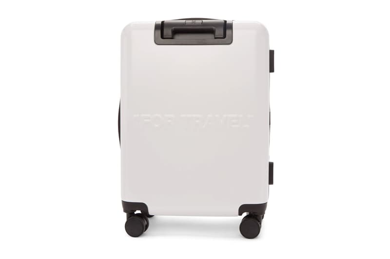 RIMOWA とのコラボレーションも記憶に新しい Off-White™️ が オリジナルのスーツケース3型をリリース Off-White Arrows Suitcase Release SSENSE Suitcases Luggage 