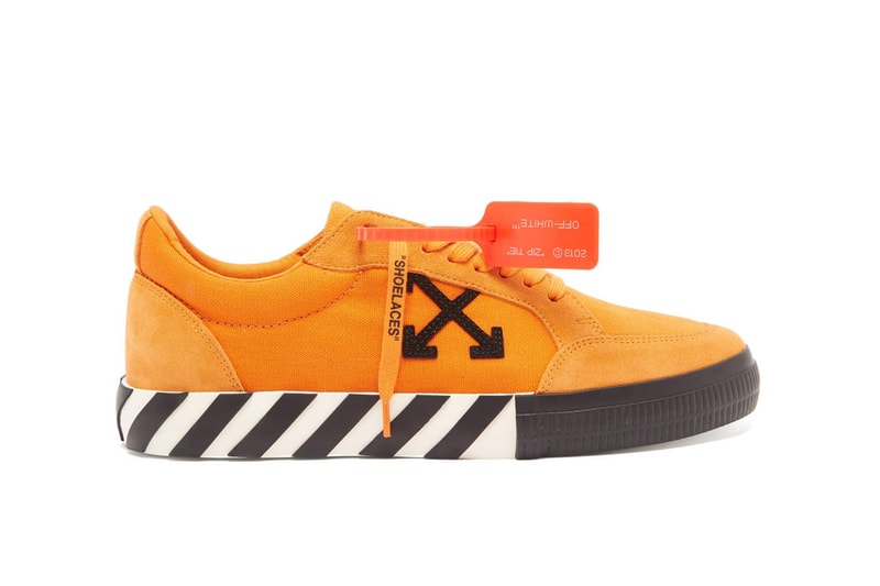 Off-White™ オフホワイトよりオレンジカラーでアップデートされた新作スニーカーが登場 Vulcanized Suede Low neaker
