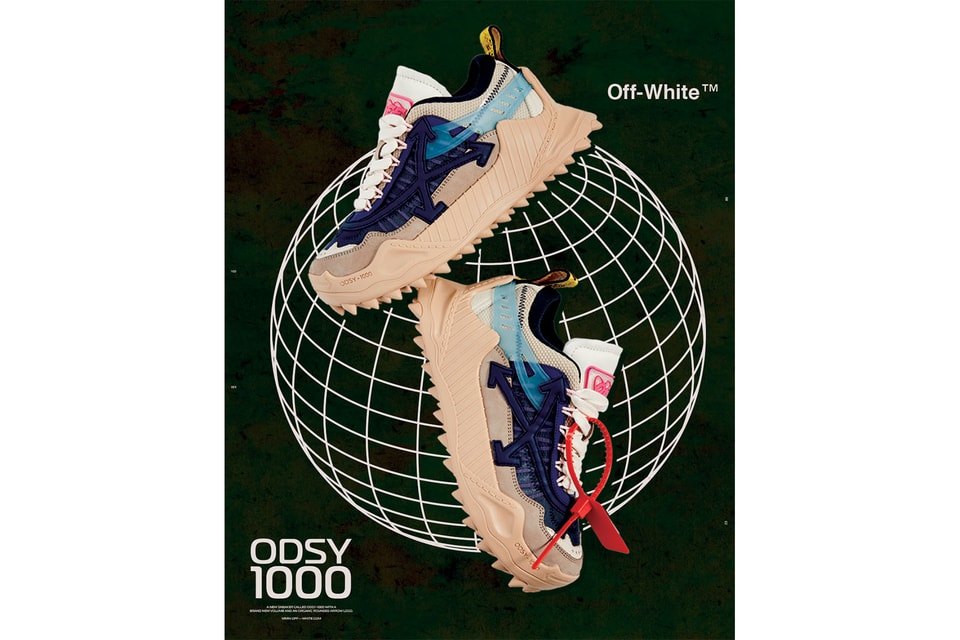 オフホワイトから新作スニーカーODSY-1000が登場 | Hypebeast.JP 