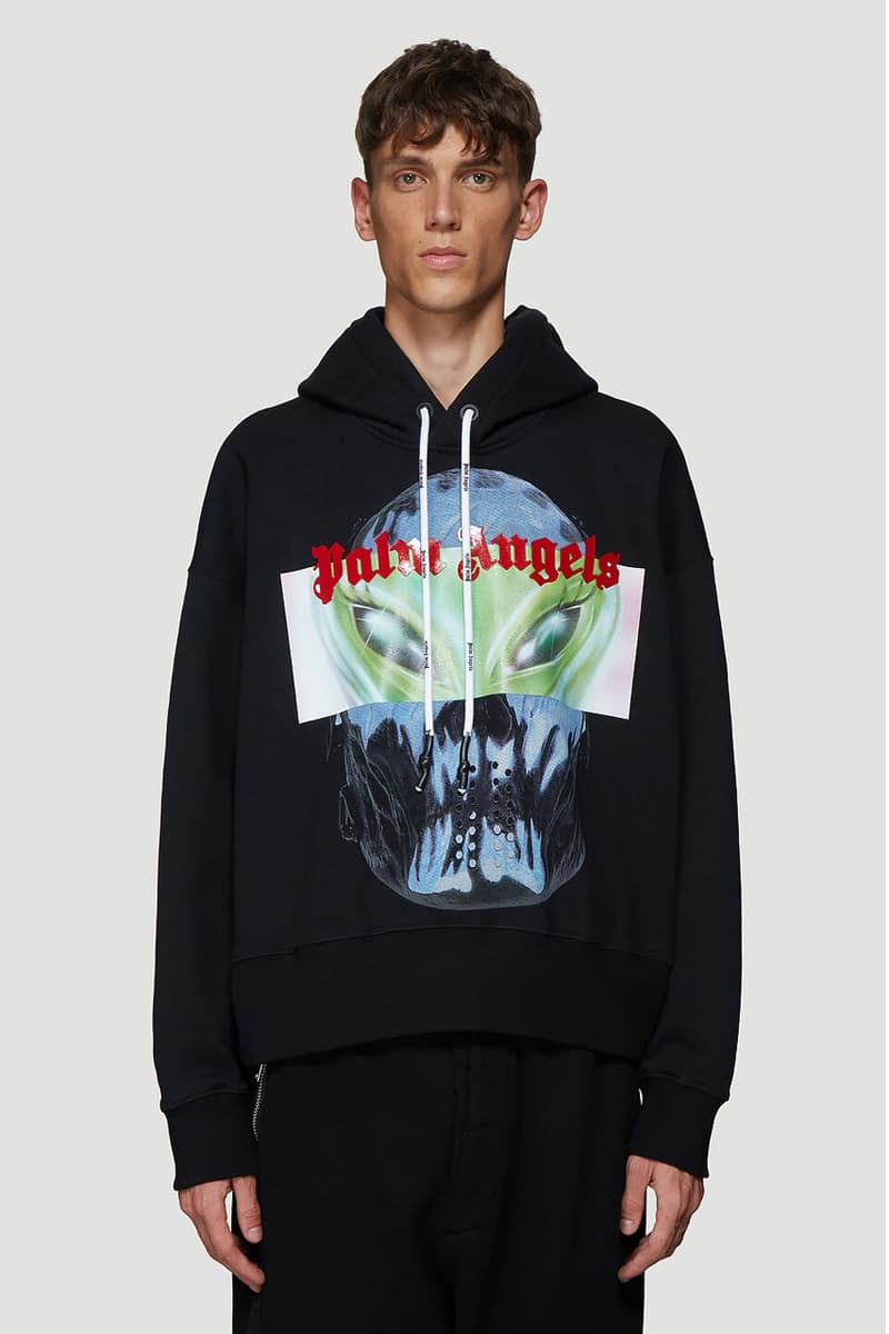 パーム エンジェルス Palm Angels Sweatshirt Bowling Shirt エイリアン Aliens White Black Green Red graphic 秋冬 コレクション fall winter 2019 fw19 release date info buy