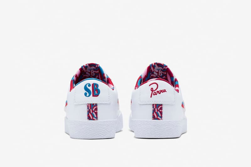 The Parra x Nike SB Dunk Low Gets Release date pop up tokyo nike sb dojo blazer ナイキSBとパラのコラボによる新作スニーカーを発売 ポップアップ Nike Sb Dojo