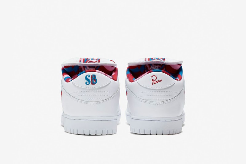 The Parra x Nike SB Dunk Low Gets Release date pop up tokyo nike sb dojo blazer ナイキSBとパラのコラボによる新作スニーカーを発売 ポップアップ Nike Sb Dojo