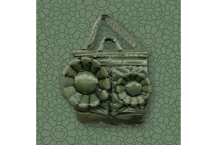 PORTER が村上隆との“お花”コラボバッグ計3型の発売情報を発表