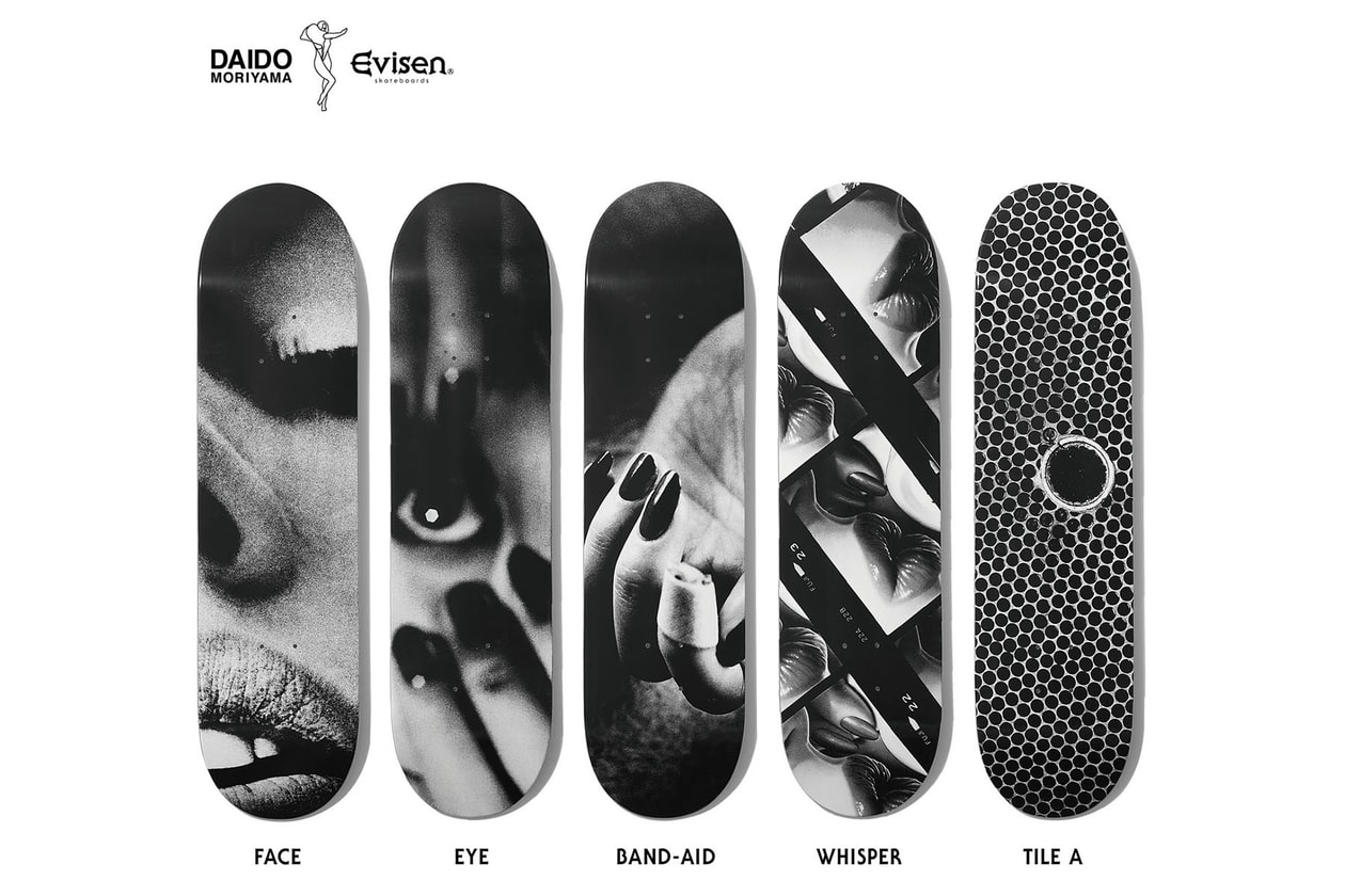 キューコン qucon 写真家 daido moriyama 森山大道 コラボレーション コラボ コレクション evisen Skateboards