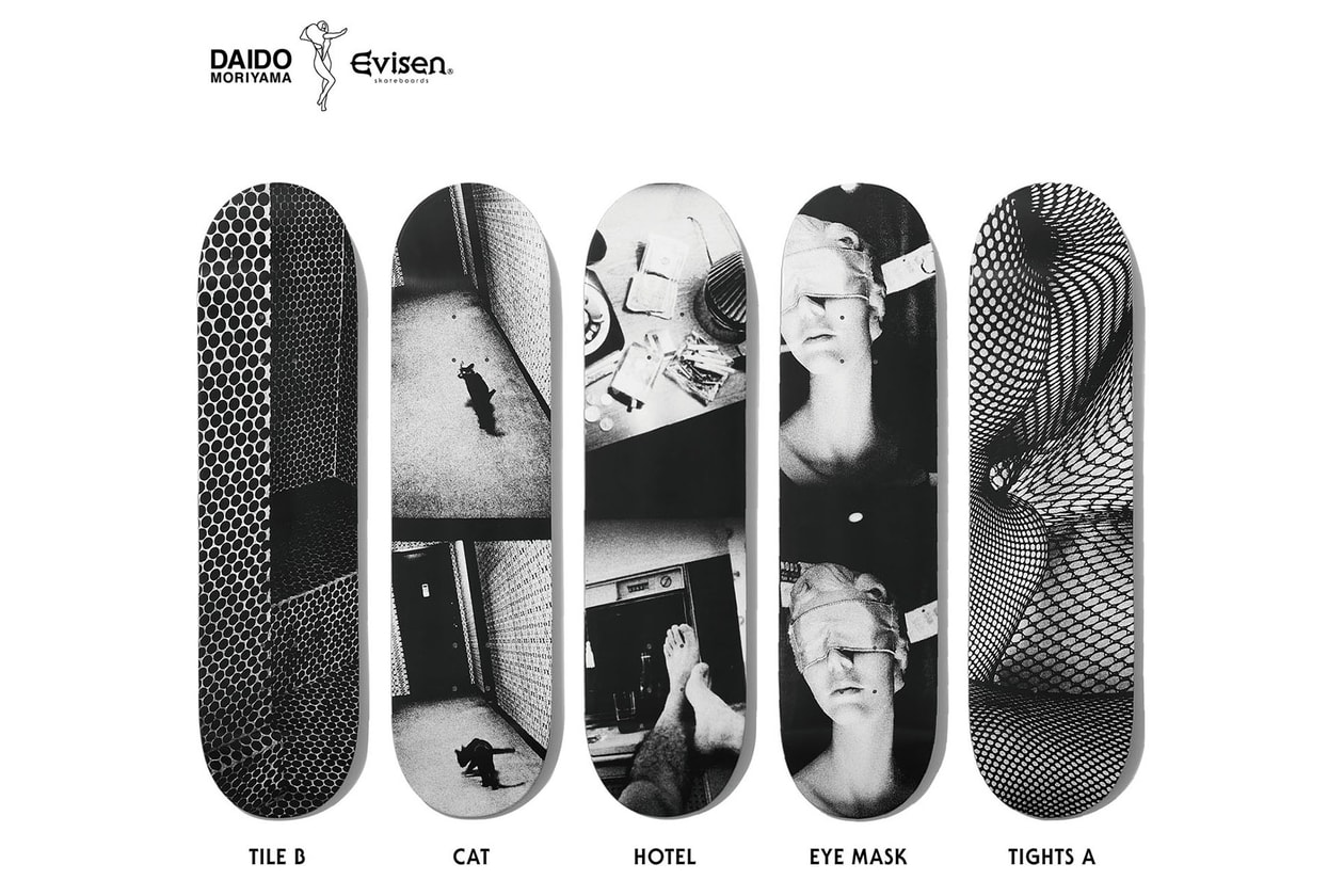 キューコン qucon 写真家 daido moriyama 森山大道 コラボレーション コラボ コレクション evisen Skateboards