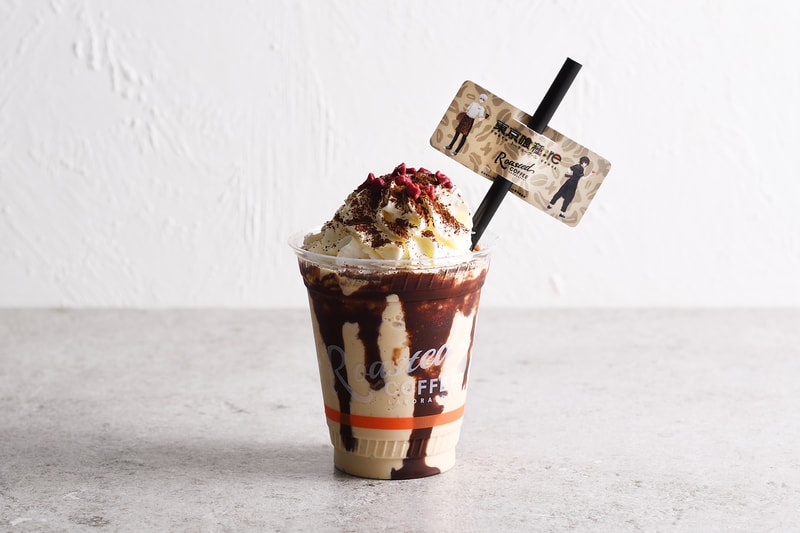 Roasted Coffee Laboratory ローステッド コーヒー ラボラトリーteams up with the animation series 東京喰種 Tokyo ghoul to release special menu coffee cakes shakes  コラボによるスペシャルメニューが登場