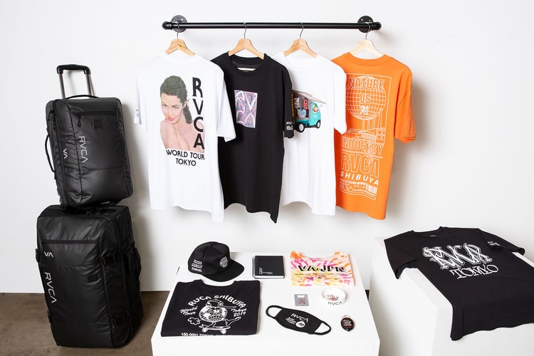 スケート、サーフ、アートをミックスした RVCA のワールドツアーが東京上陸
