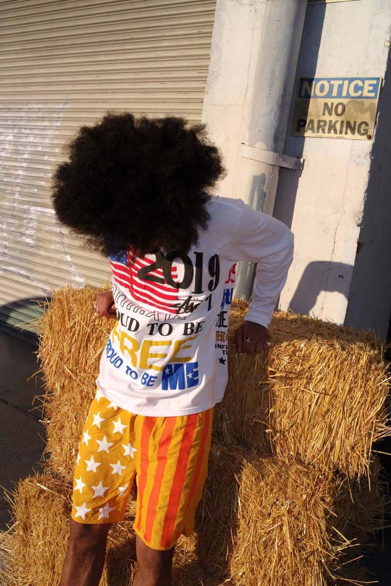 ステューシー CPFM Stüssy x カクタス プラント フリーマーケット Cactus Plant Flea Market for DSM LA dover street market los angeles july 4 collaboration collection cpfm shorts jeans tee shorts release date info buy