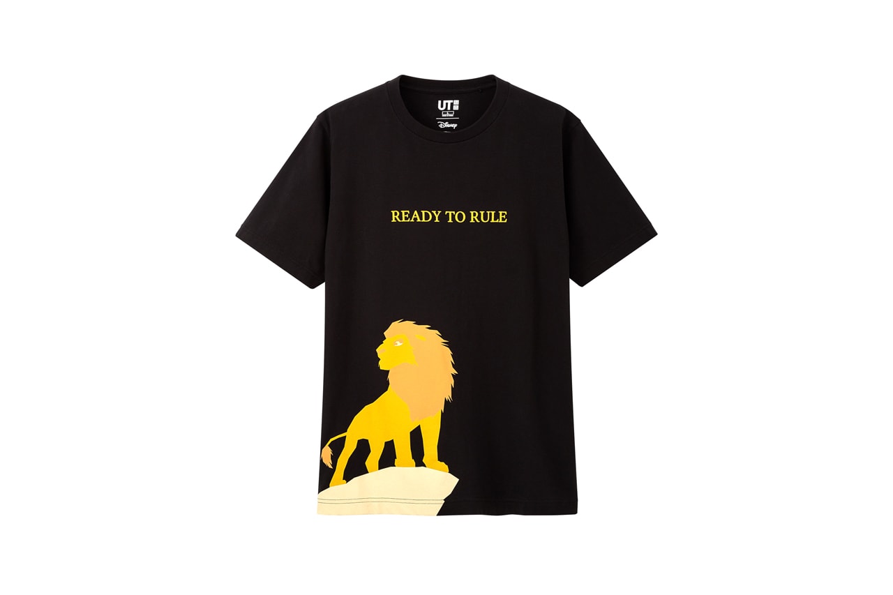 the lion king ライオンキング uniqlo ユニクロ ut ユーティー summer 2019 capsule collection release t shirts Tシャツ コレクション