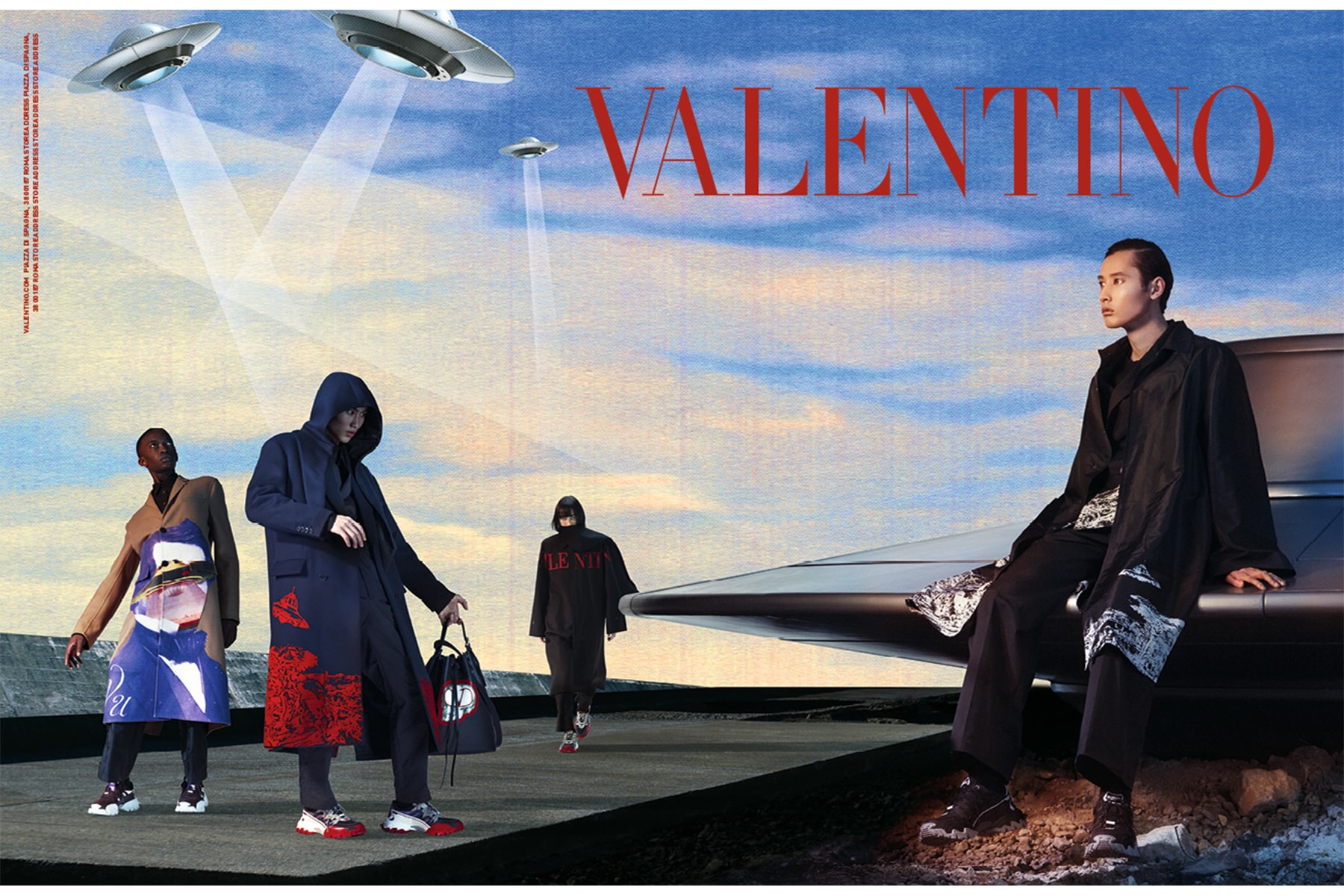 ヴァレンティノ valentino 2019 20 秋冬 メンズ キャンペーン ビジュアル UNDERCOVER アンダーカバー