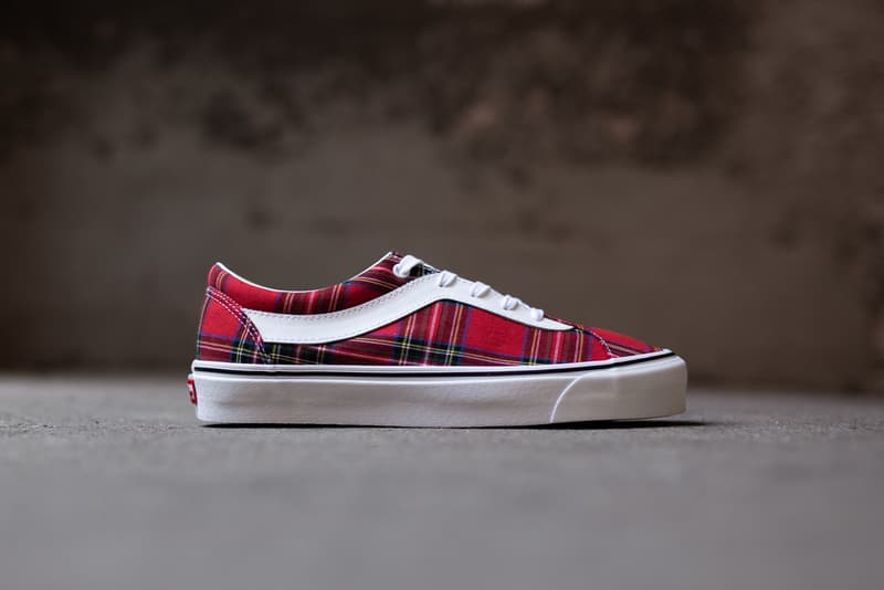 ヴァンズ Vans Bold Ni Tartan Red Green Sneaker Release Information Cop Online Coutie Traditional British Print Old Skool Contemporary Remake Skateboarding