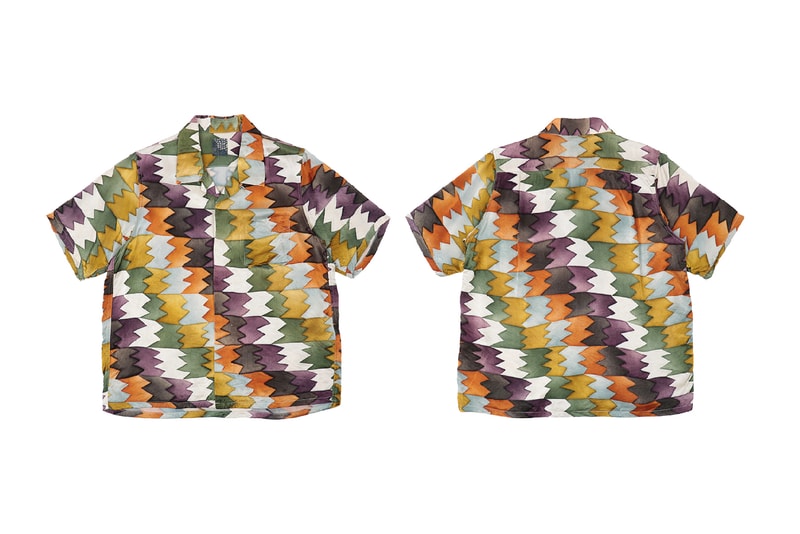 visvim ビズビム Spring Summer 春夏 新作 2019 Collection Free Edge Shirt ND 天然染め 総柄 シャツ 中村ヒロキ Hiroki Nakamura natural dye water buffalo horn button hawaiian shirt short sleeve button up john mayer stencil dye folkwear 職人技　クラフトマンシップ