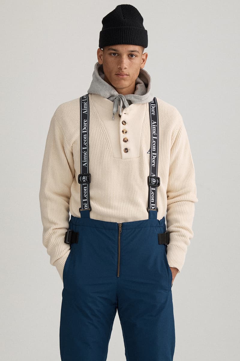 エメ レオン ドレ aime leon dore fall winter 2019 collection lookbook teddy santis knitwear outerwear waders woolrich collaboration buy cop purchase new york