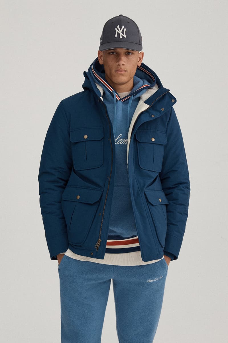 エメ レオン ドレ aime leon dore fall winter 2019 collection lookbook teddy santis knitwear outerwear waders woolrich collaboration buy cop purchase new york