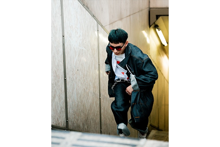 東京 気鋭ブランド ANREALAGE が2019年秋冬コレクションのポップアップを開催 drops FW latest collection pop up store collaboration dickies porters tokyo japan nubian isetan shinjuku paris fashion week installation art street 