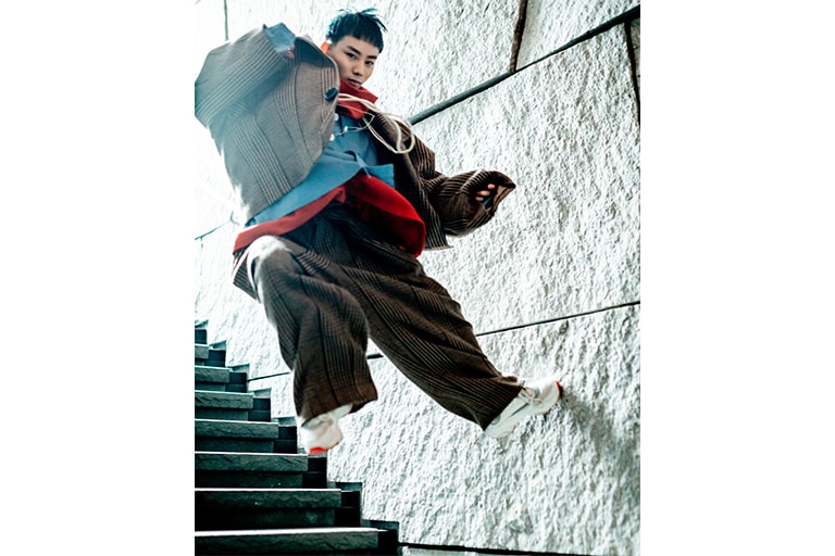 東京 気鋭ブランド ANREALAGE が2019年秋冬コレクションのポップアップを開催 drops FW latest collection pop up store collaboration dickies porters tokyo japan nubian isetan shinjuku paris fashion week installation art street 