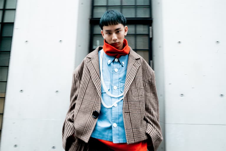 東京 気鋭ブランド ANREALAGE が2019年秋冬コレクションのポップアップを開催 drops FW latest collection pop up store collaboration dickies porters tokyo japan nubian isetan shinjuku paris fashion week installation art street