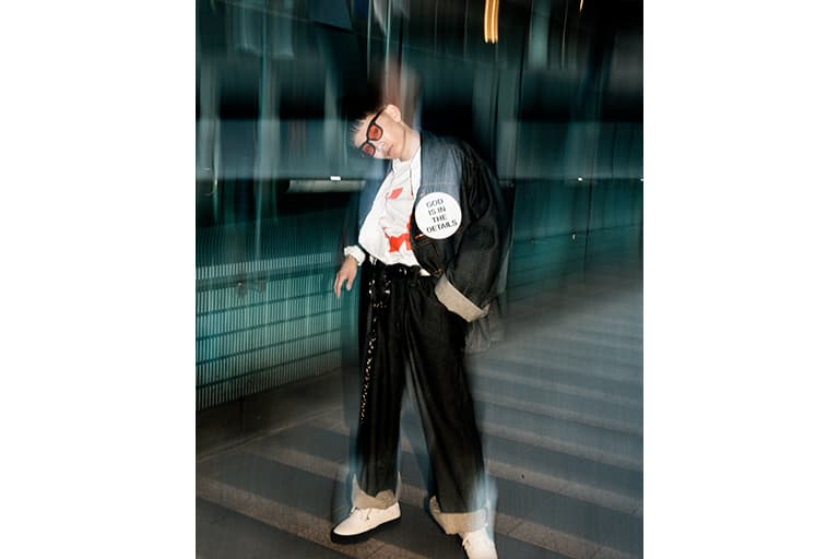 東京 気鋭ブランド ANREALAGE が2019年秋冬コレクションのポップアップを開催 drops FW latest collection pop up store collaboration dickies porters tokyo japan nubian isetan shinjuku paris fashion week installation art street