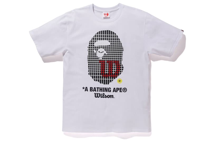 BAPE ベイプ A BATHING APE®️ ア・ベイシング・エイプ Wilson ウィルソン Tennis テニス カプセル コレクション Capsule Collection 機能性 tシャツ high performance Racket Visors Caps キャップ Wrist Bands Head Bands T-Shirts Camouflage Black Red