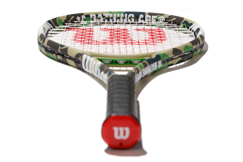 BAPE ベイプ  A BATHING APE®️ ア・ベイシング・エイプ  Wilson ウィルソン Tennis テニス カプセル コレクション Capsule Collection 機能性 tシャツ high performance Racket Visors Caps キャップ Wrist Bands Head Bands T-Shirts Camouflage Black Red