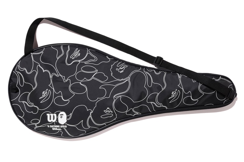 BAPE ベイプ  A BATHING APE®️ ア・ベイシング・エイプ  Wilson ウィルソン Tennis テニス カプセル コレクション Capsule Collection 機能性 tシャツ high performance Racket Visors Caps キャップ Wrist Bands Head Bands T-Shirts Camouflage Black Red