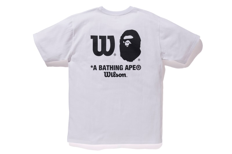 BAPE ベイプ  A BATHING APE®️ ア・ベイシング・エイプ  Wilson ウィルソン Tennis テニス カプセル コレクション Capsule Collection 機能性 tシャツ high performance Racket Visors Caps キャップ Wrist Bands Head Bands T-Shirts Camouflage Black Red