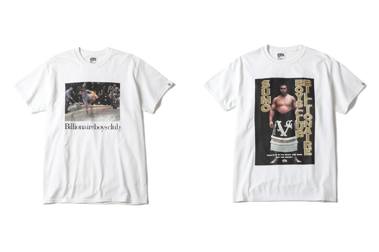 Billionaire Boys Club から昭和の名横綱 千代の富士とのコラボレーションTシャツ2型が登場