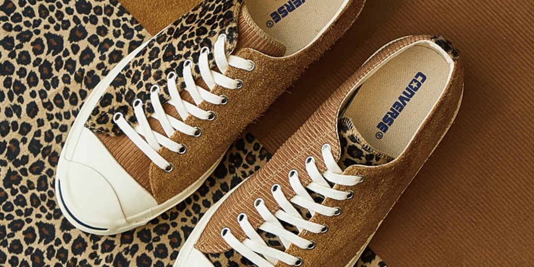 ビリーズ×コンバースによるクレイジーパターンの別注ジャックパーセル  