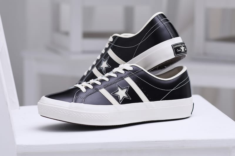 Converse から生誕50年を迎えた Star&Bars の国産ガラスレザーモデルが登場