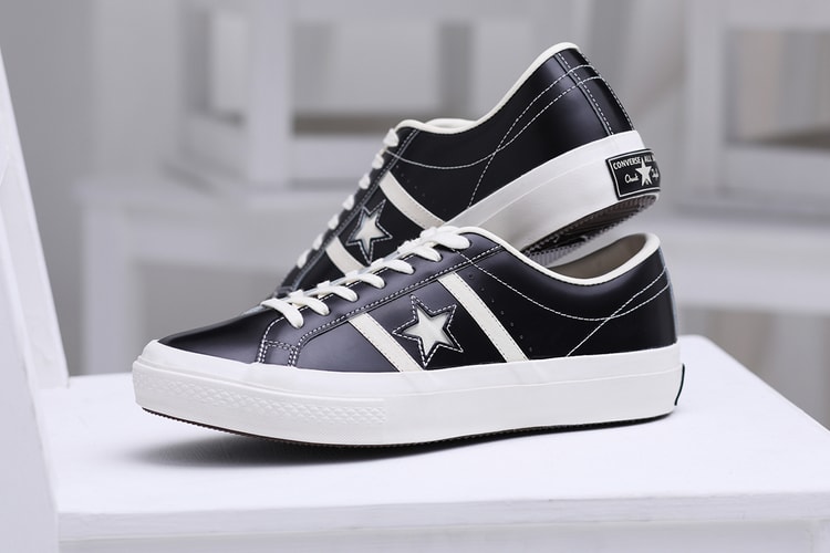 Converse から生誕50年を迎えた Star&Bars の国産ガラスレザーモデルが登場