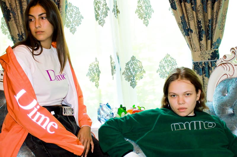 Dime Fall/Winter 2019 Lookbook Collection Sweatshirts Hoodies Tees 