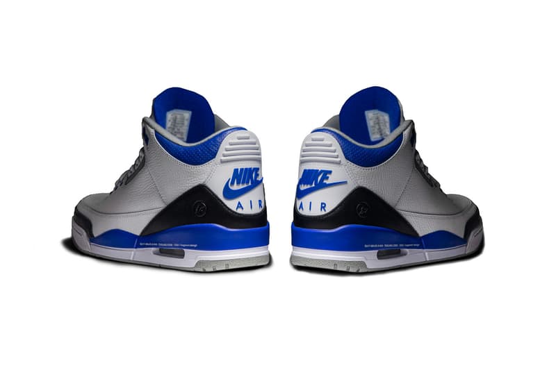 fragment design Air Jordan 3 Sample Closer Look collaboration brand hiroshi fujiwara goat app ar augmented reality