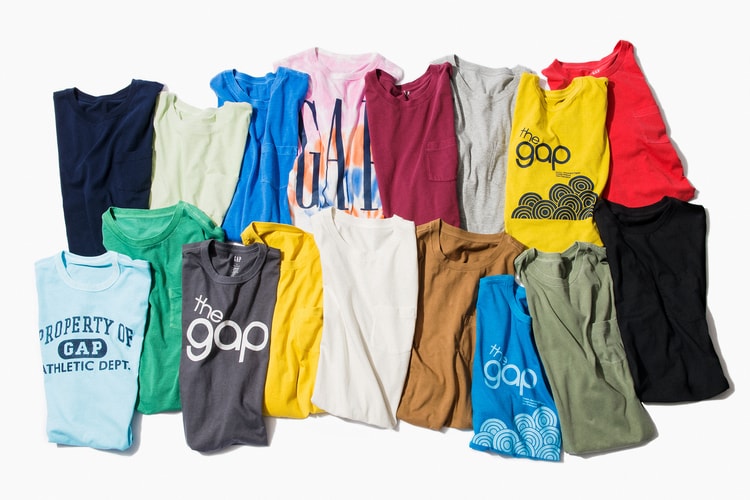 UPDATE:ブランド創業50周年を迎える Gap が粒ぞろいの限定Tシャツコレクション “50th Anniversary Tee” を発表