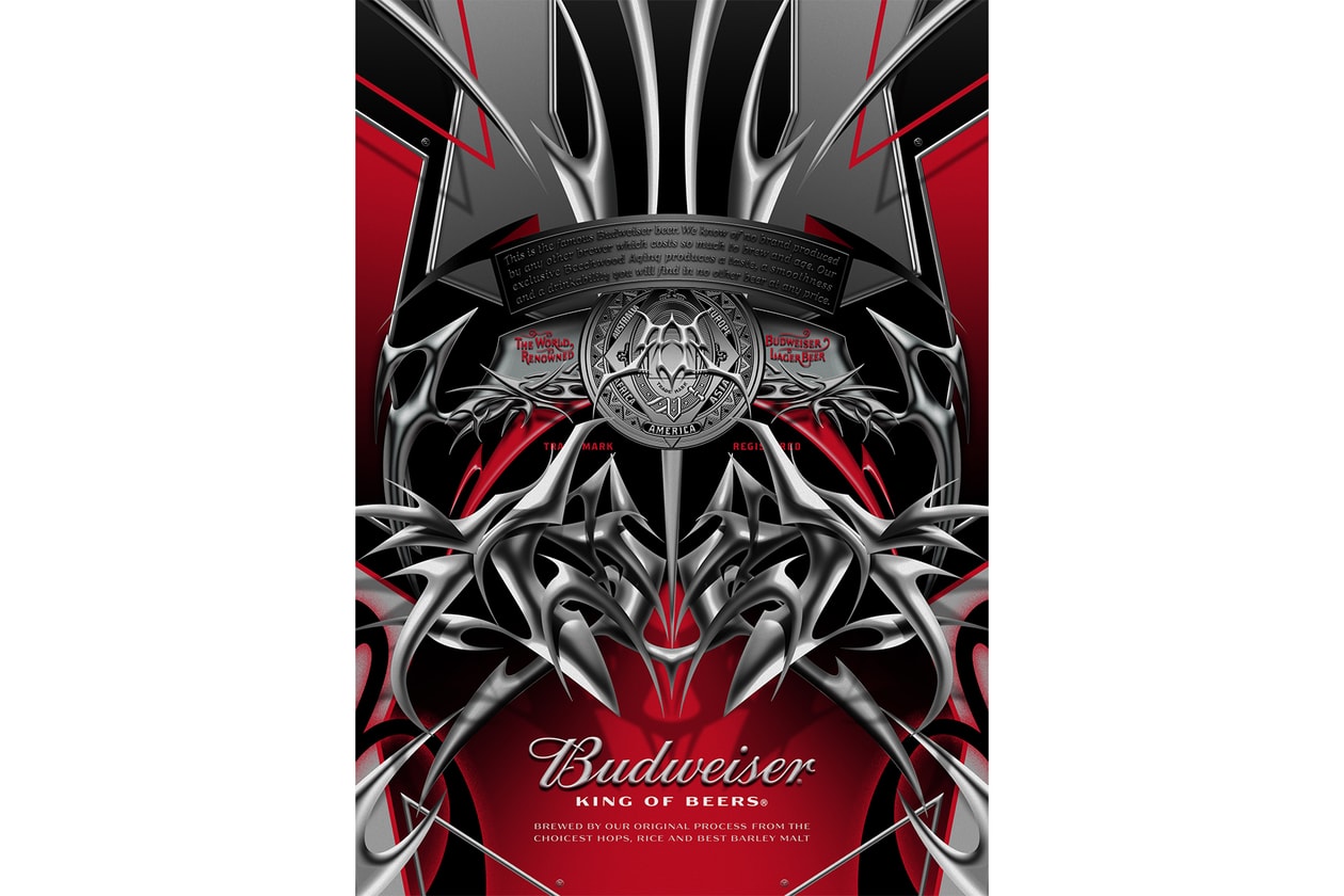 日本人 気鋭 グラフィック デザイナー GUCCIMAZE グッチメイズ バドワイザー 世界的 ビールブランド Budweiser コラボ