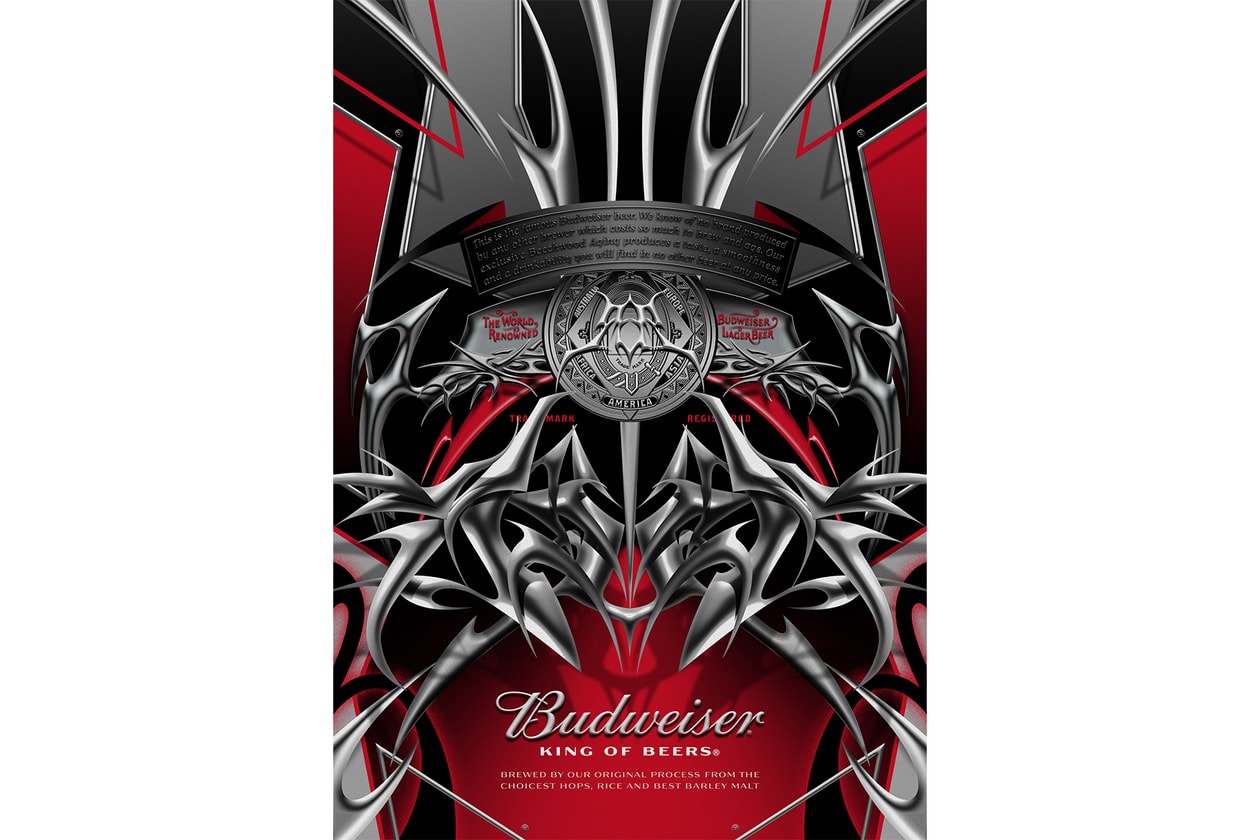 日本人 気鋭 グラフィック デザイナー GUCCIMAZE グッチメイズ バドワイザー 世界的 ビールブランド Budweiser コラボ