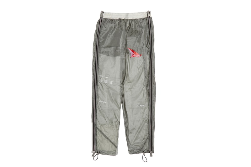 Heron Preston ヘロンプレストン SSENSE エッセンス Exclusiveエクスクルーシブ JUMP Capsule カプセル パラシュート Release アップサイクル Jacket pants shorts bags t shirt long short サステナビリティ
