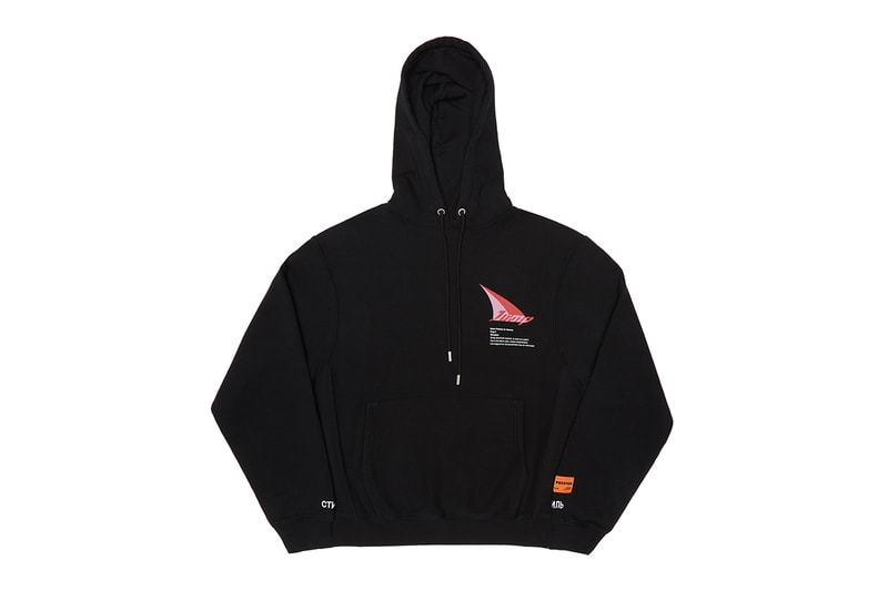 Heron Preston ヘロンプレストン SSENSE エッセンス Exclusiveエクスクルーシブ JUMP Capsule カプセル パラシュート Release アップサイクル Jacket pants shorts bags t shirt long short サステナビリティ