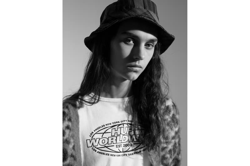 huf drops womenswear 2019 fall collection lookbook jacket denim skirts plaid tartan check polo zozotown official website street style ウィメンズ 2019年 秋 コレクション ルックブックを解禁