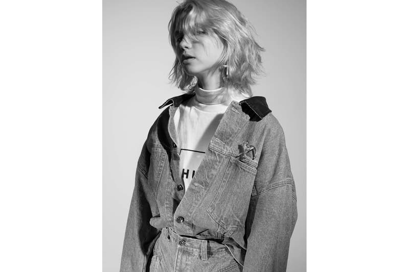 huf drops womenswear 2019 fall collection lookbook jacket denim skirts plaid tartan check polo zozotown official website street style ウィメンズ 2019年 秋 コレクション ルックブックを解禁