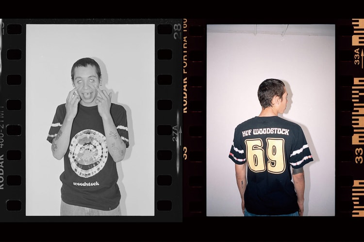 HUF より1969年開催の伝説的フェス ウッドストック の50周年記念コレクションが登場