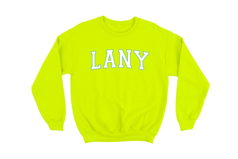 LANY レイニー NUBIAN ヌビアン Tokyo 東京 原宿 Harajuku Merch ポップアップ Pop-Up マーチコレクション グッズ 来日 Announcement beanie earring sweater pullover t shirt crewneck