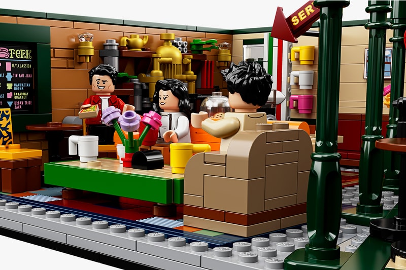 LEGOレゴ Friends 米TVドラマ フレンズ アメリカ Central Perk 90年代  人気 シリーズ TV Set Release Info 90s ジェニファーアニストン テレビ番組 television sitcom ross rachel chandler joe monica gunther toys replica collectibles 