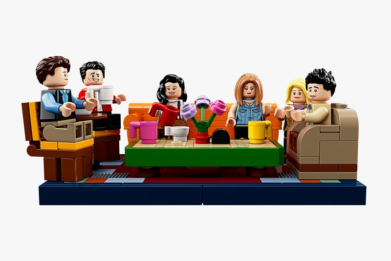 LEGOレゴ Friends 米TVドラマ フレンズ アメリカ Central Perk 90年代  人気 シリーズ TV Set Release Info 90s ジェニファーアニストン テレビ番組 television sitcom ross rachel chandler joe monica gunther toys replica collectibles 