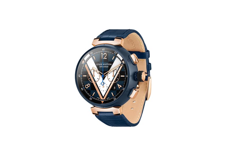 Louis Vuitton の定番ウォッチシリーズ “タンブール”にメゾンを象徴するダミエ・パターンを用いた新作が登場 louis-vuitton-tambour-watch-damier-signature