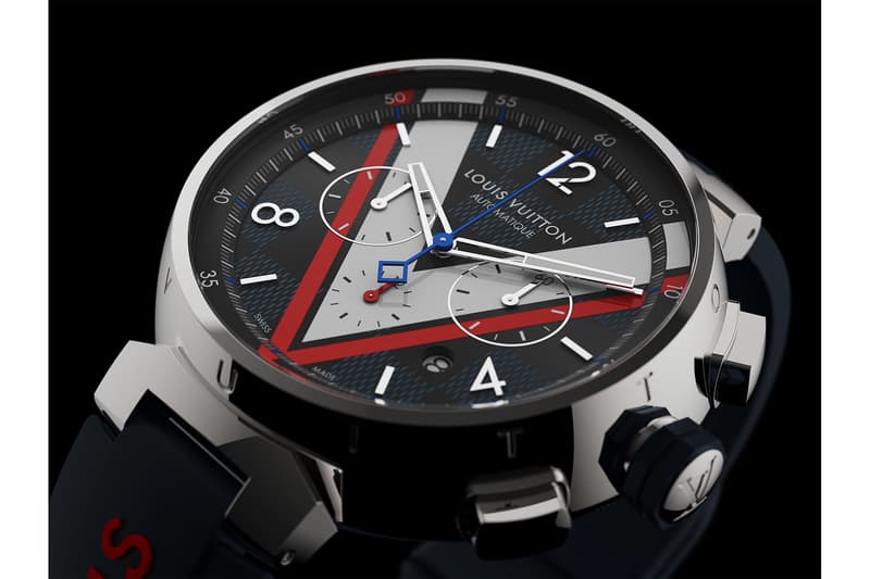Louis Vuitton の定番ウォッチシリーズ “タンブール”にメゾンを象徴するダミエ・パターンを用いた新作が登場 louis-vuitton-tambour-watch-damier-signature